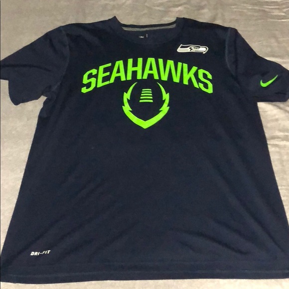 seattle seahawks nike shirt